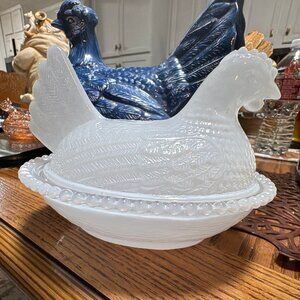 White flash hen on nest imported